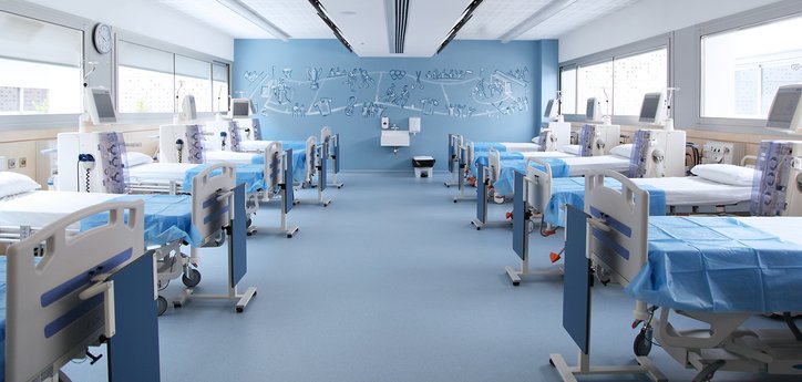 Soba za pacijente sa aparatima za dijalizu 